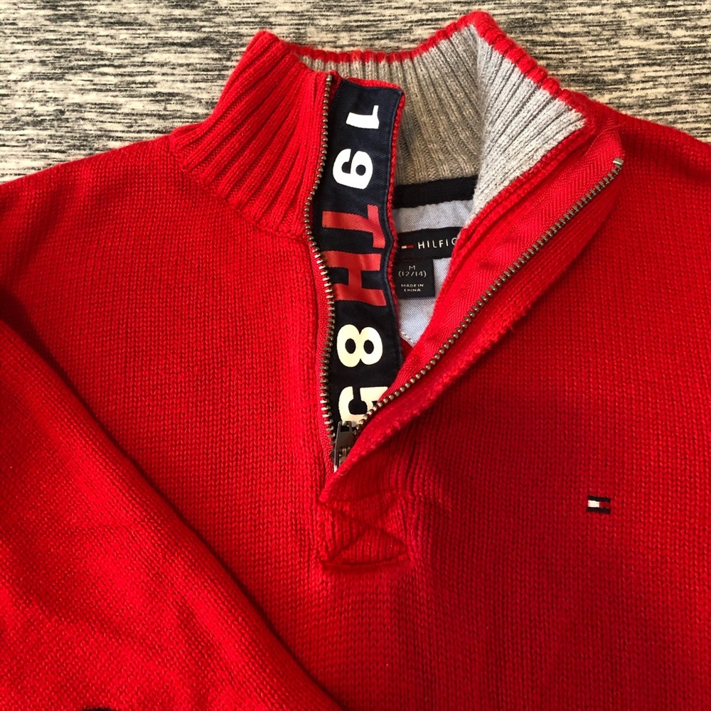 Tommy Hilfiger boys sweater.